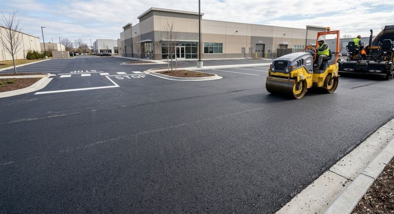 Asphalt Parking Lot Paving in Los Angeles, CA