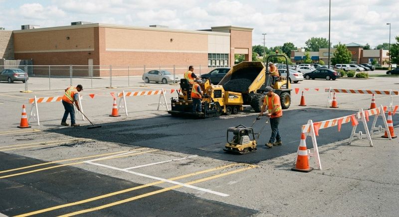 Parking Lot Repair in Los Angeles, CA