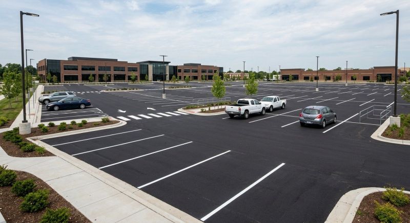 Parking Space Paving in Savannah, GA